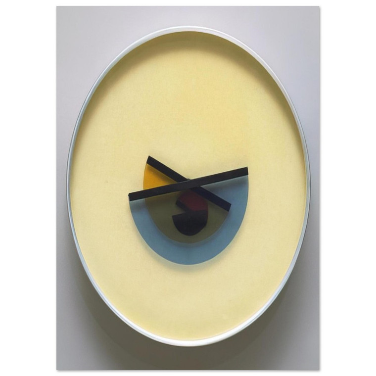 Bruno Munari  LOra X Clock  1945 Fine Art Poster / Art Print