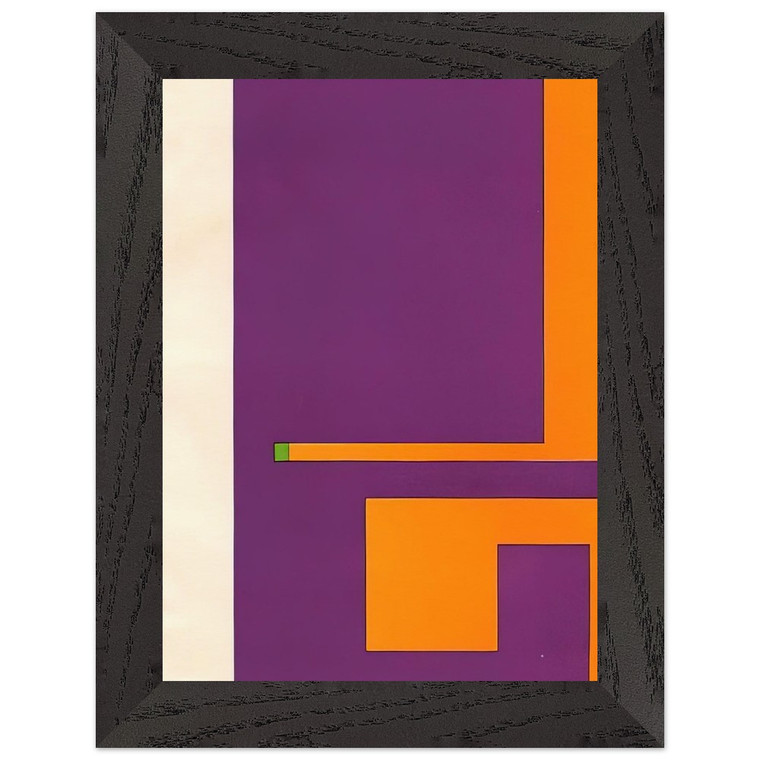 Bruno Munari  Untitled  1957 N3 Premium Wooden Framed Art Print / Poster