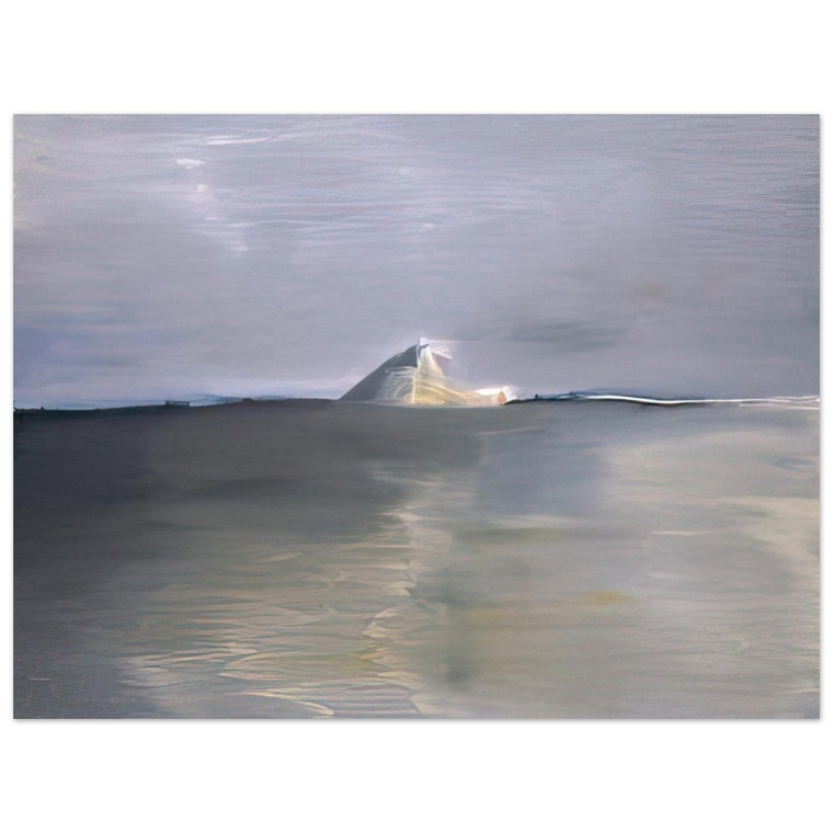 Nicolas de Stael  Marine au cap  Lyrical Abstraction Aluminum Print