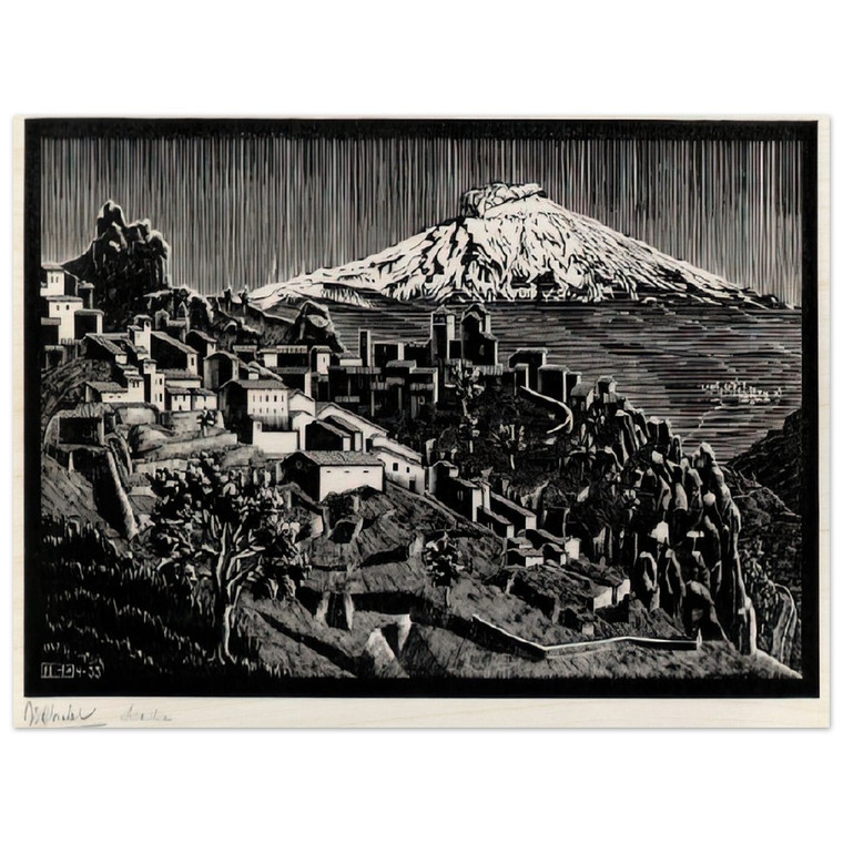 MC Escher  ESCHER 17 Wood Print