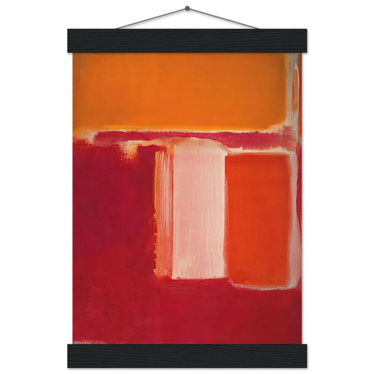 Mark Rothko Yellow Cherry Orange 1947 Museum-Quality Matte Poster with Hanger