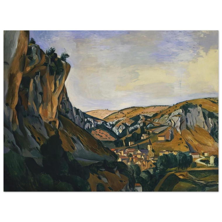 Andre Derain  VALLEY OF THE LOT AT VERS 1912 Aluminum Print
