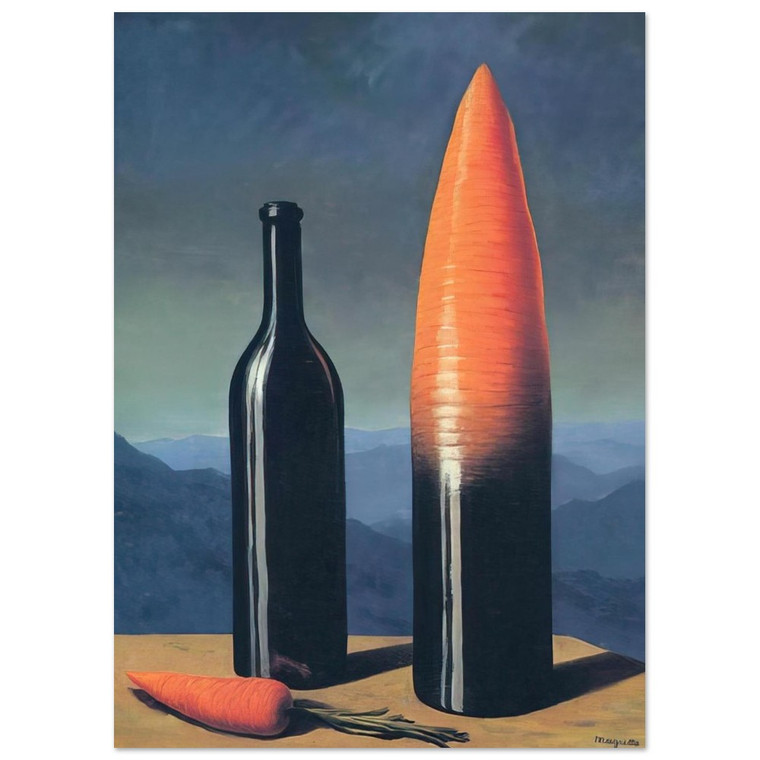 Rene Magritte  THE EXPLANATION 1952 Fine Art Poster / Art Print