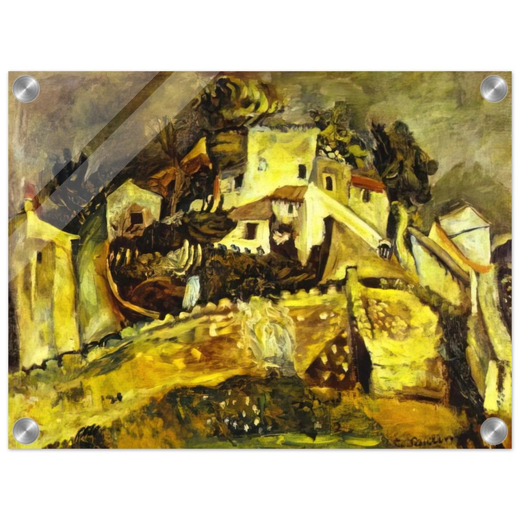 Chaim Soutine  LANDSCAPE AT CAGNES Acrylic Print