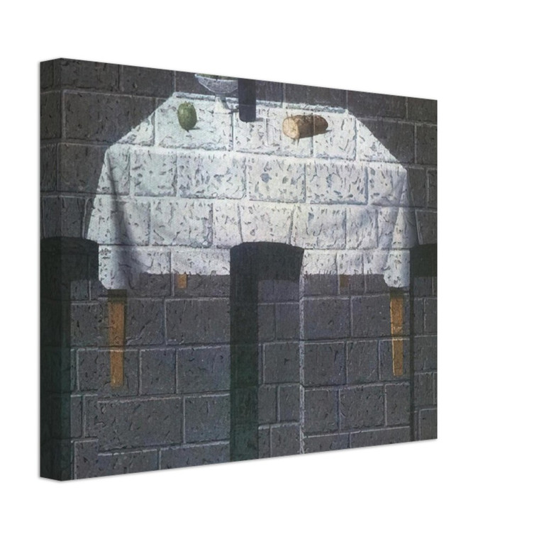 Rene Magritte  THE ENDEARING TRUTH 1966 Canvas