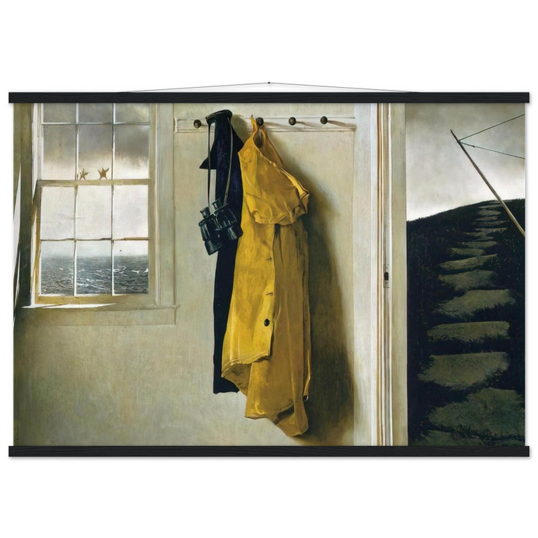 Andrew Wyeth  SQUALL Museum-Quality Matte Paper Poster with Hanger