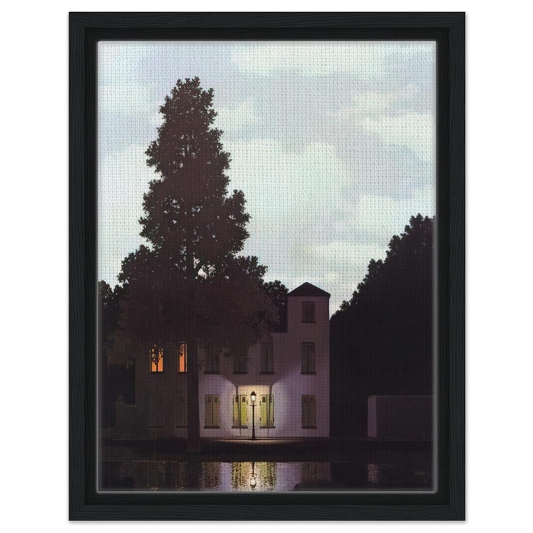 Rene Magritte  THE EMPIRE OF LIGHTS 1954 1 Framed Canvas