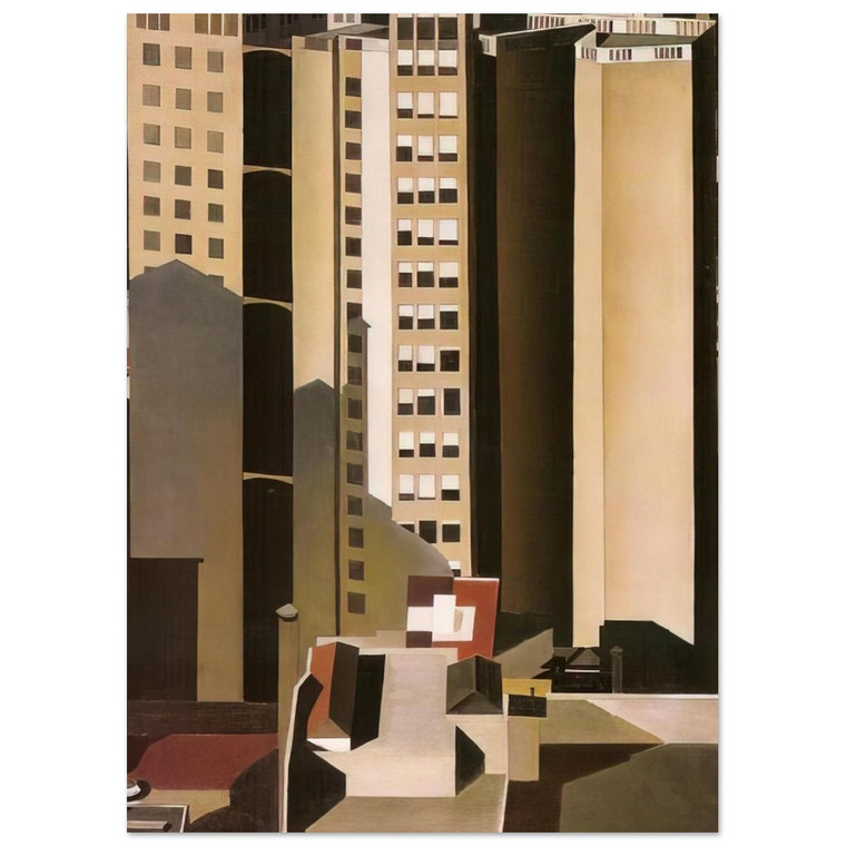 Charles Sheeler  Skyscrapers  1922 Fine Art Poster / Art Print