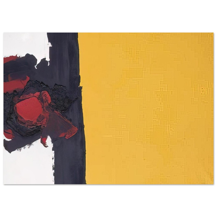 Luis Feito  471 Fine Art Poster / Art Print