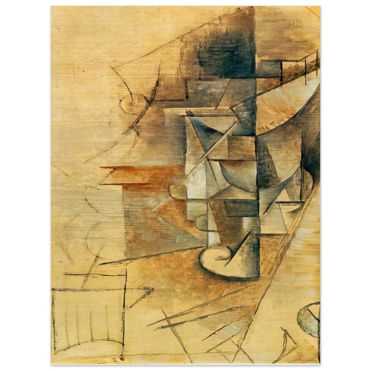 Pablo Picasso  A glass Wood Print