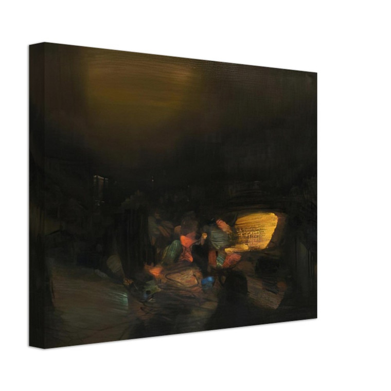 Chu teh Chun  4 AVRIL 1979 Canvas