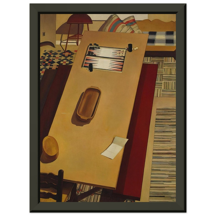 Charles Sheeler  Americana  1931 Premium Metal Framed Art Print / Poster