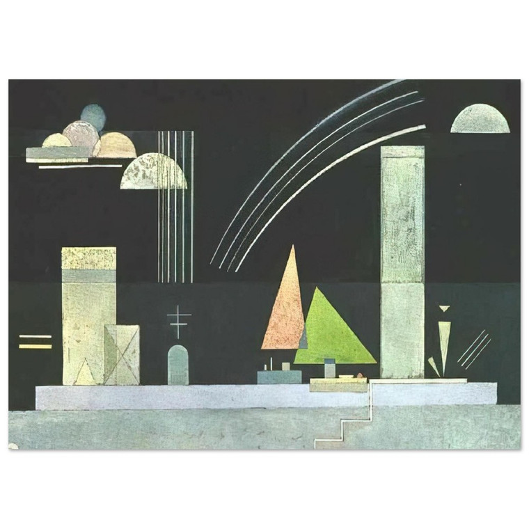 Wassily Kandinsky  AT REST Fine Art Poster / Art Print