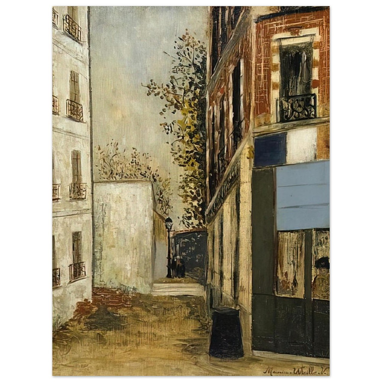 Maurice Utrillo  CABARE BELLE GABRIELLE Aluminum Print