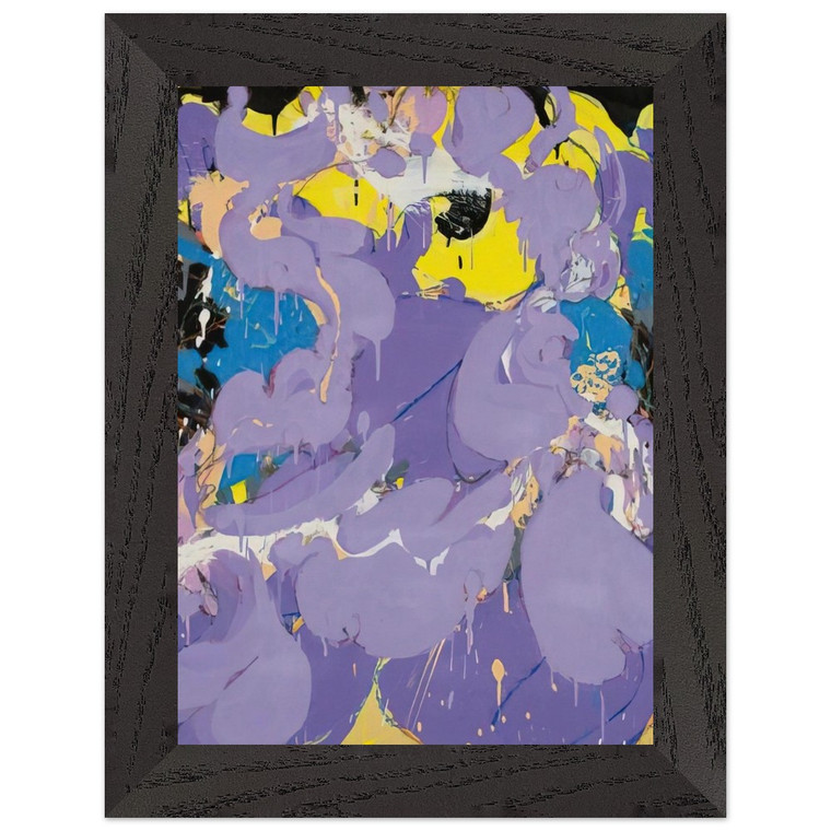 Norman Bluhm  Untitled  1978 N2 Premium Wooden Framed Art Print / Poster