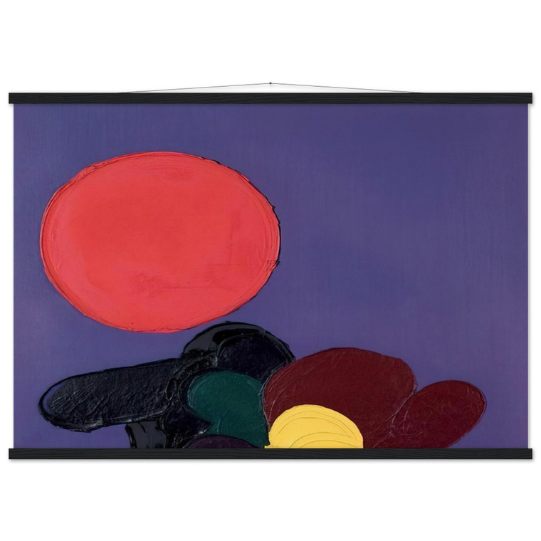 Luis Feito  UNTITLED 1971 N2 Museum-Quality Matte Paper Poster with Hanger