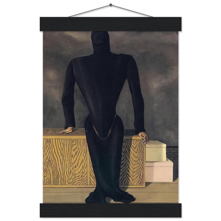 Rene Magritte THE FEMALE THIEF 1927 Matte Paper Poster with Hanger