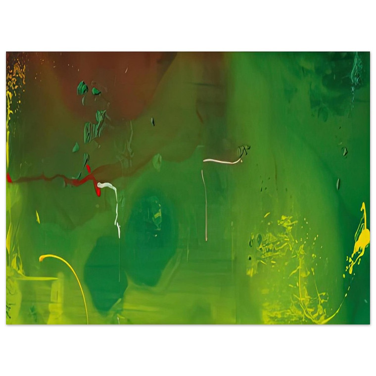 Helen Frankenthaler  Petroglyphs 1990 Aluminum Print