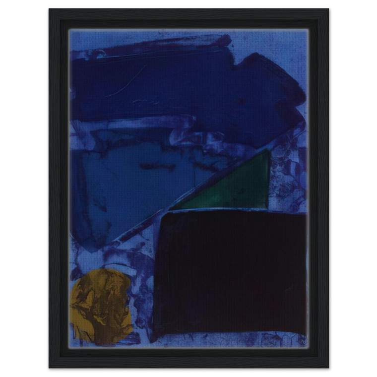 John Hoyland  Memphis  1980 Framed Canvas