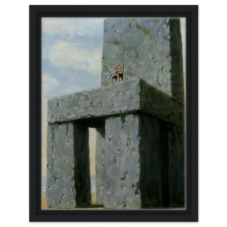 Rene Magritte  THE LEGEND OF THE CENTURIES 1950 Framed Canvas