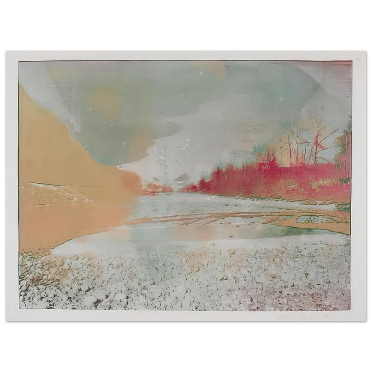 Dieter Roth  View of the Emme  1971 Aluminum Print