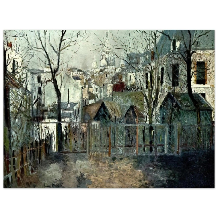 Maurice Utrillo  RENOIR S GARDEN Aluminum Print