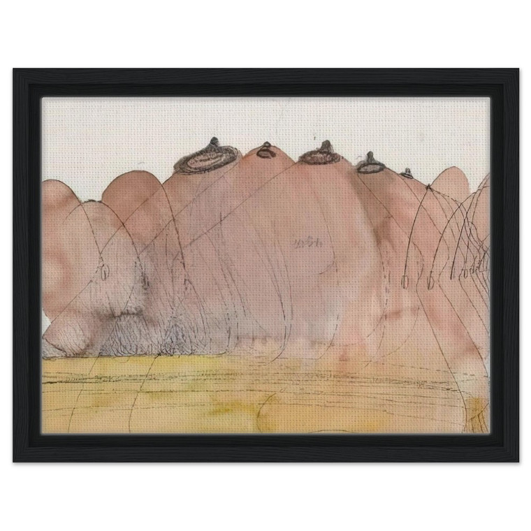 Dieter Roth  Untitled  1974 N1 Framed Canvas