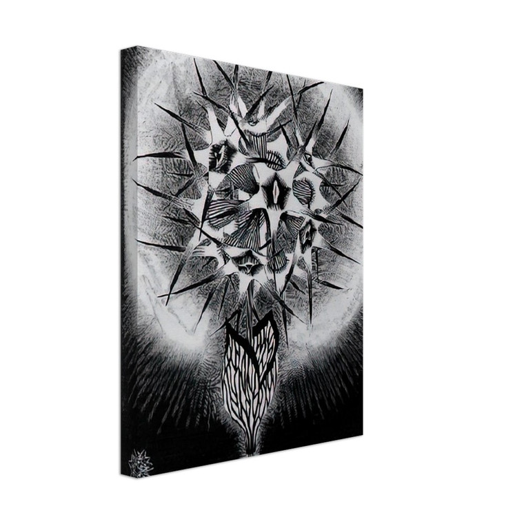 MC Escher  PRICKLY FLOWER Canvas