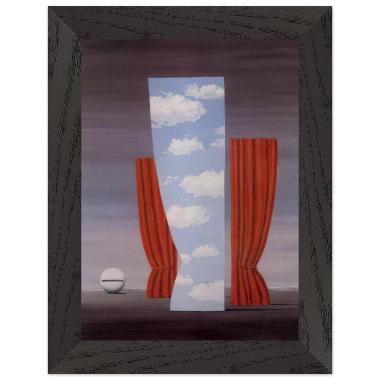 Rene Magritte  GIOCONDA 1964 Premium Wooden Framed Art Print / Poster
