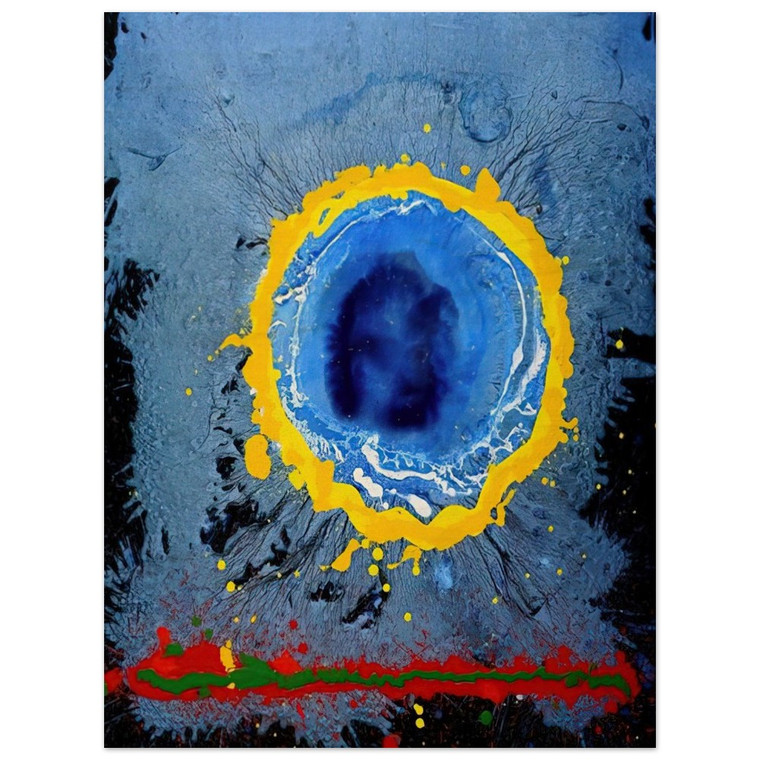 John Hoyland  Moons Milk  2009 Wood Print