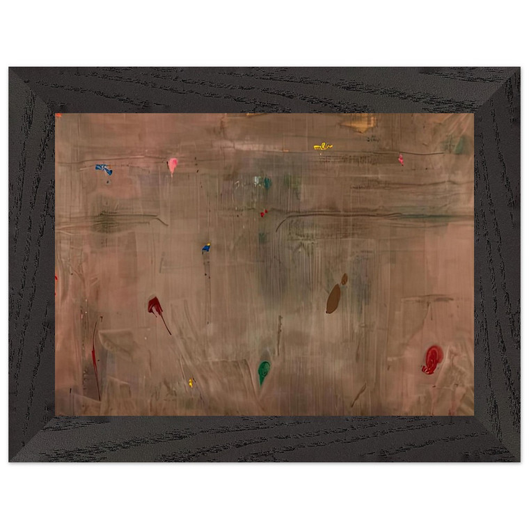 Helen Frankenthaler  Cathedral 1982 Premium Wooden Framed Art Print / Poster