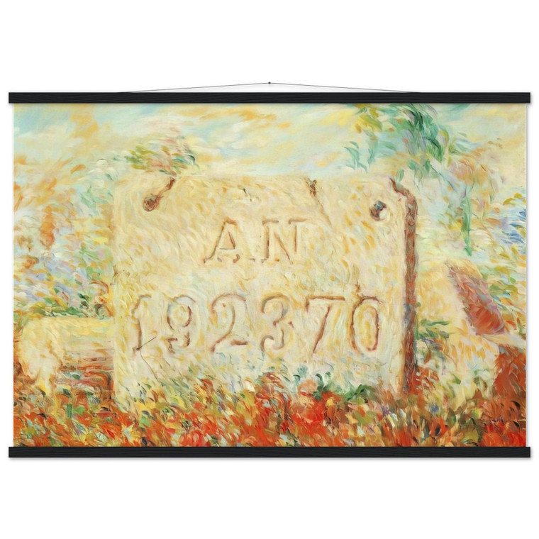 Rene Magritte  THE SMILE 1943 Museum-Quality Matte Paper Poster with Hanger