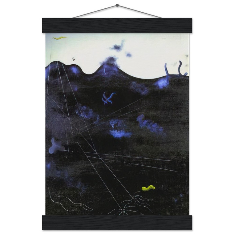 Yves Tanguy  Blue Bed Museum-Quality Matte Paper Poster with Hanger