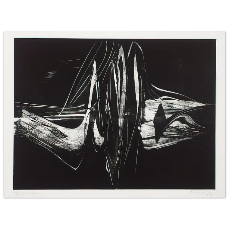 Karl Otto Gotz  Untitled N25 Aluminum Print