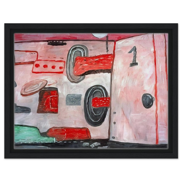 Philip Guston  INSIDE OUTSIDE 1977 Framed Canvas
