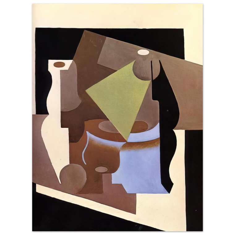 Juan Gris  STILL LIFE WITH LAMP 1919 Aluminum Print