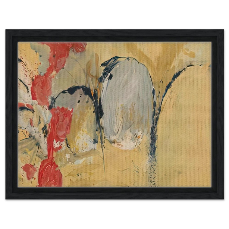 Helen Frankenthaler  Large Abstract Still Life 1951 Framed Canvas
