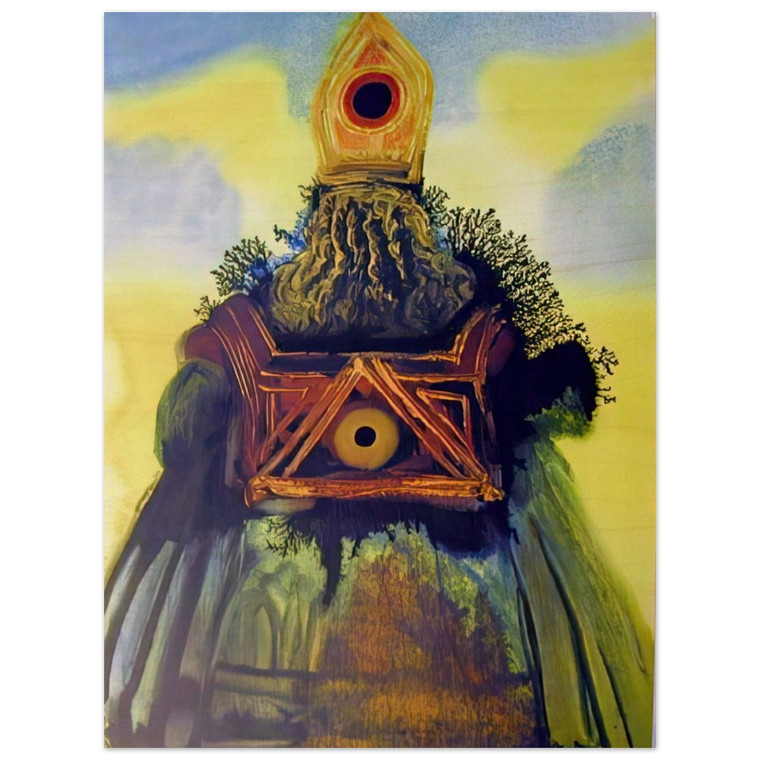 Salvador Dali  ARCA FOEDERIS 1967 Wood Print