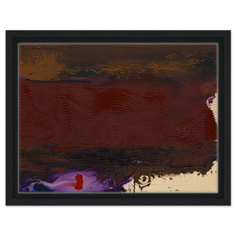 Helen Frankenthaler  Requiem 1992 Framed Canvas