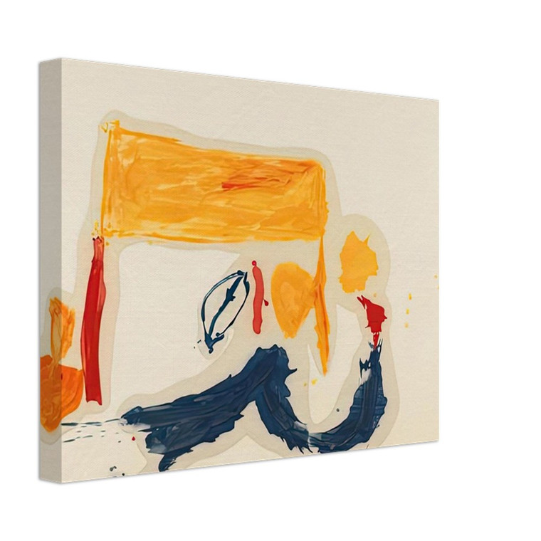 Helen Frankenthaler  Yellow Games 1962 Canvas