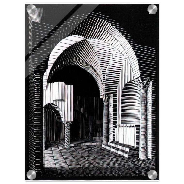 MC Escher  PORTA MARIA DELL OSPIDALE Acrylic Print