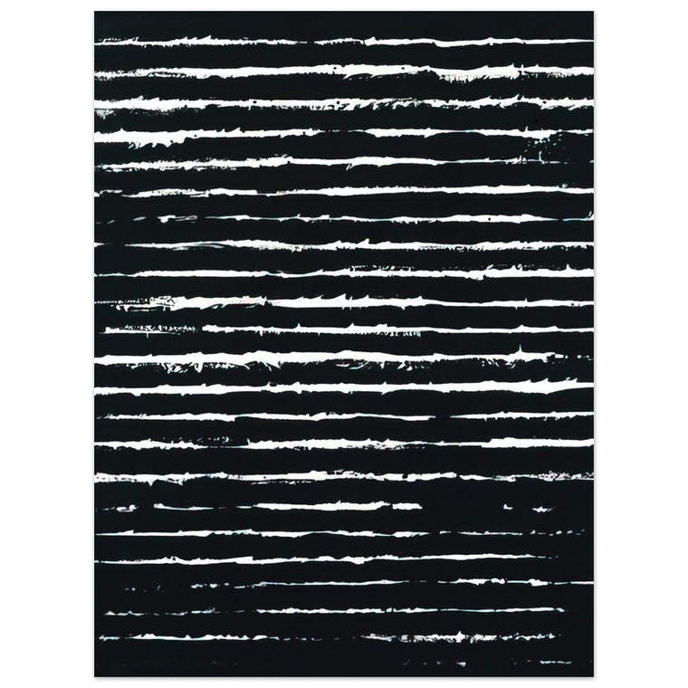 Pierre Soulages  Peinture 243 x 181 cm 26 juin 1999  1999 Aluminum Print