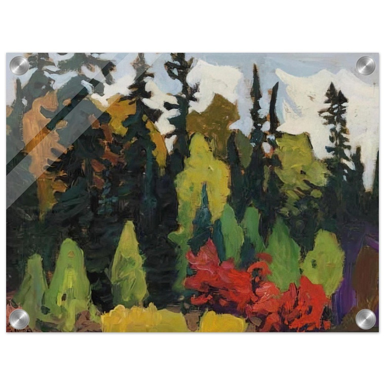 Lawren Harris  Woods Algoma  1918 Acrylic Print