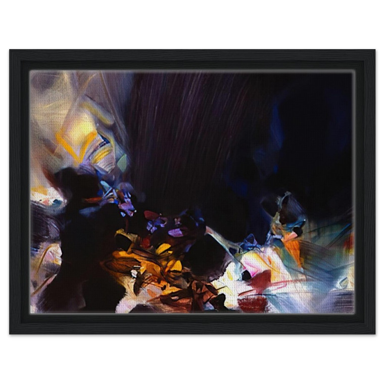 Chu teh Chun  RITUELS 1996 Framed Canvas