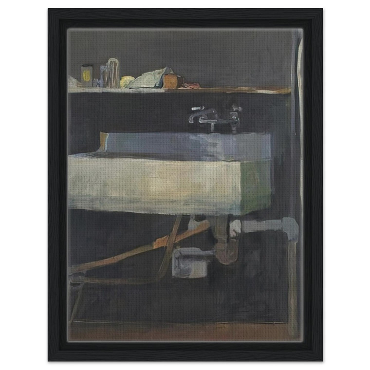 Richard Diebenkorn  Corner of Studio  Sink Framed Canvas
