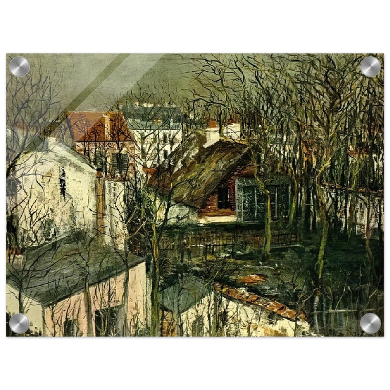 Maurice Utrillo  THE BERLIOZ HOUSE Acrylic Print