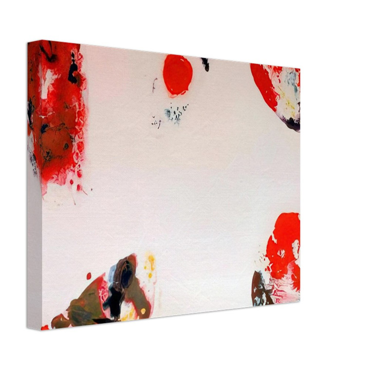 Sam Francis  Berlin Red Canvas