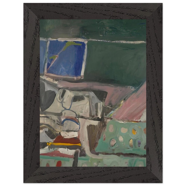 Richard Diebenkorn  Berkeley 58 Premium Wooden Framed Art Print / Poster