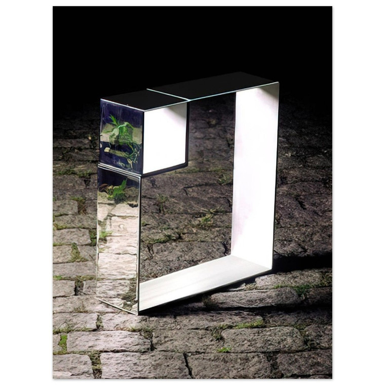 Lygia Pape  Sculpture KV256  1998 Aluminum Print