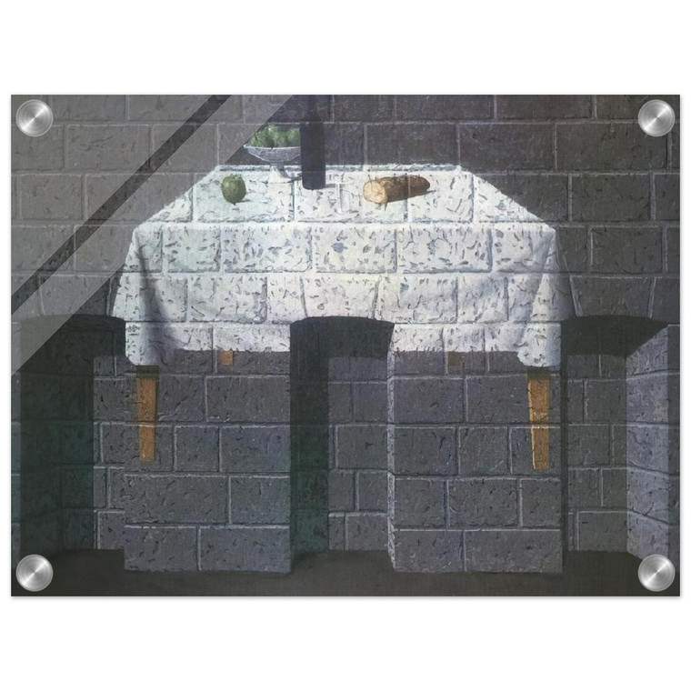 Rene Magritte  THE ENDEARING TRUTH 1966 Acrylic Print